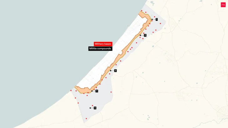 Israel Is Expanding and Upgrading Compounds for Palestinian Militias in Gaza Israel Is Expanding and Upgrading Compounds for Palestinian Militias in Gaza