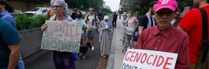 Majority of Democratic Voters Want to Prosecute Both Biden and Trump Administration Officials Over Gaza Majority of Democratic Voters Want to Prosecute Both Biden and Trump Administration Officials Over Gaza