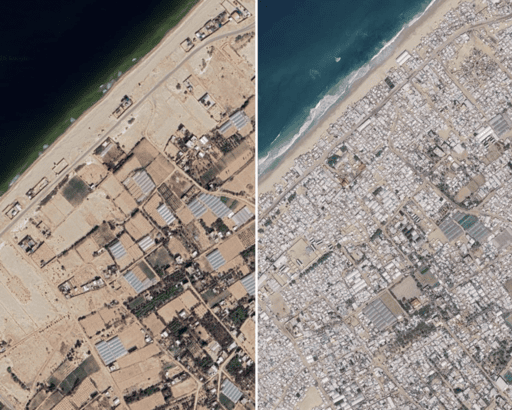 New Google Maps images reveal massive scale of devastation in Gaza New Google Maps images reveal massive scale of devastation in Gaza