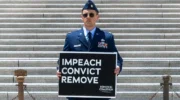 Air Force Major Who Called for Trump’s Impeachment Held in Solitary Confinement